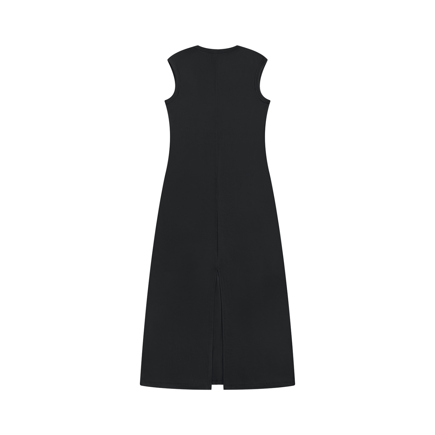 "WITH'N YOU" LOGO - WHITE - Women's Slim Sleeveless Dress