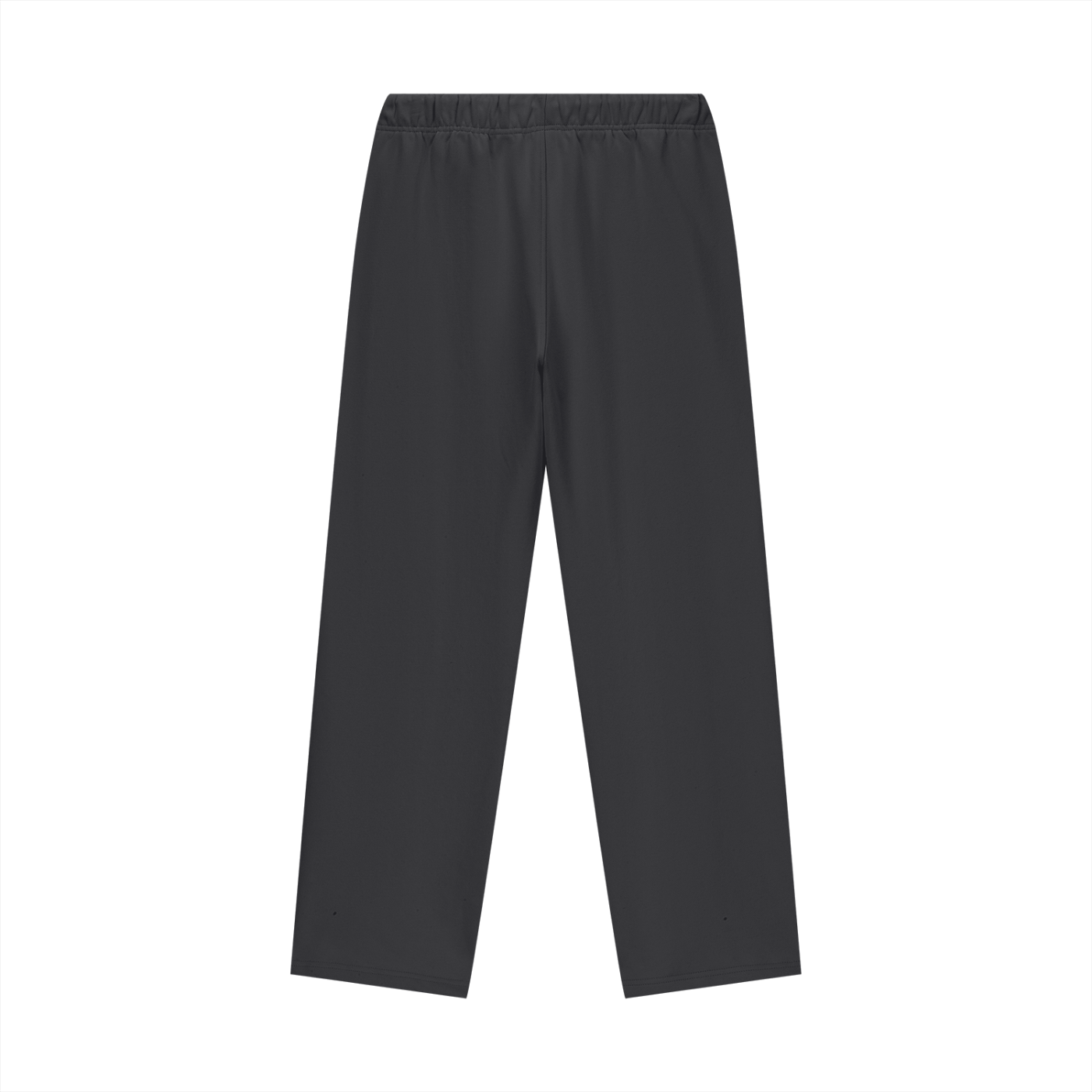 "BIG GOD" - BLACK/PURPLE - Heavyweight Fleece Straight Leg Pants