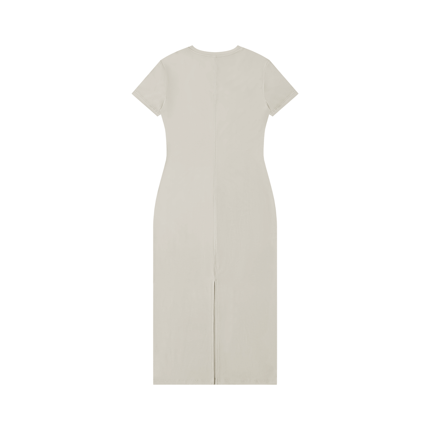 "WITH'N YOU" LOGO - WHITE -Women's V-Neck Short Sleeve Maxi Dress