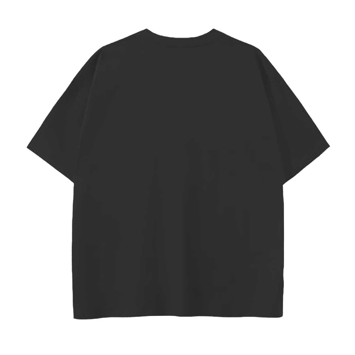 "BIG GOD" - BLACK - Drop Shoulder Cotton T-Shirt