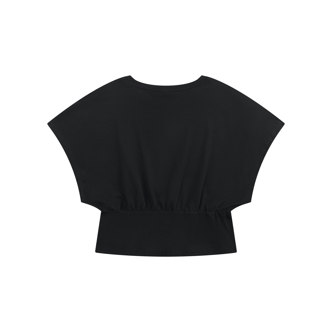 "WITH'N YOU" LOGO - WHITE - Women’s Crop Dolman T-Shirt