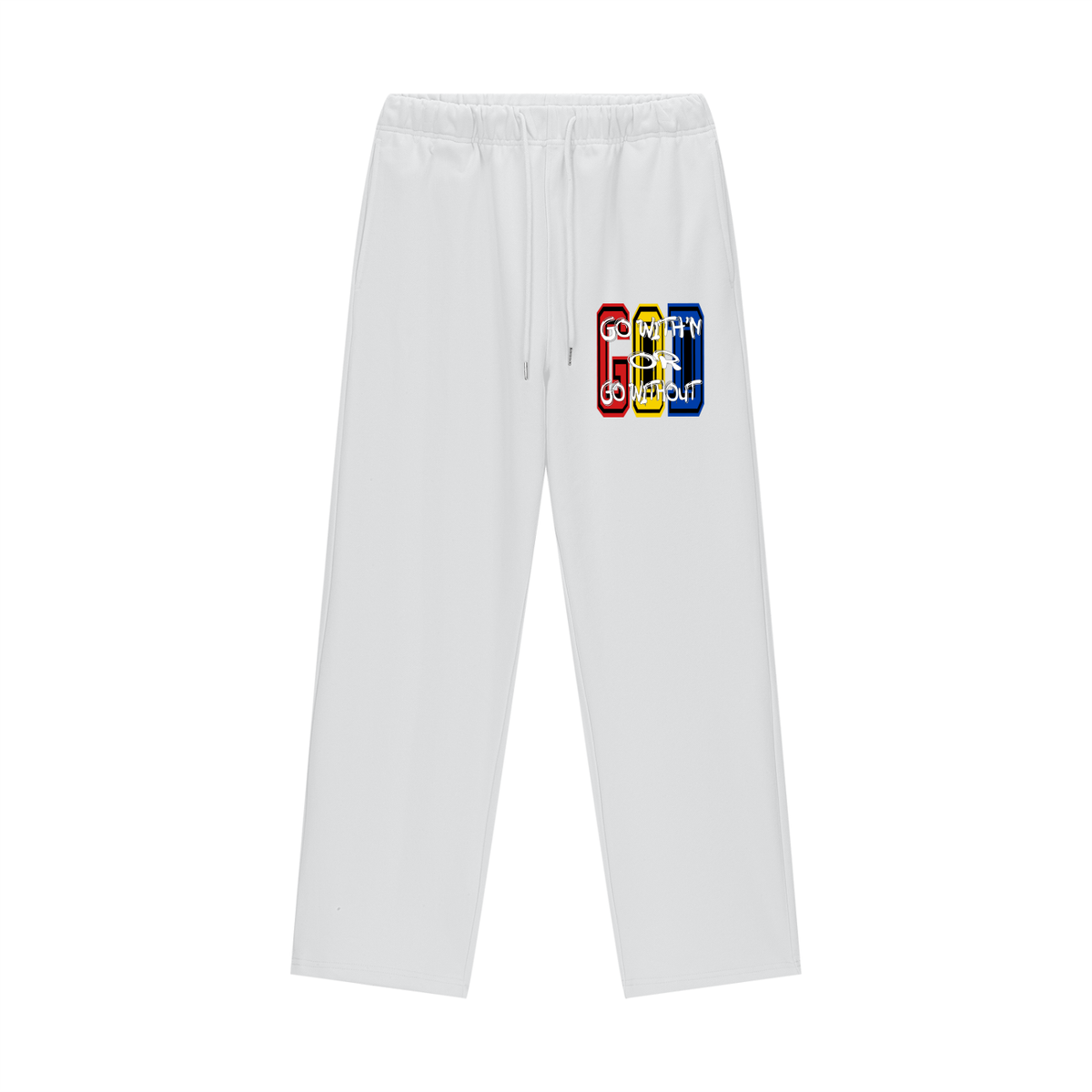 "GO WITH'N" - COLORS 1 - Heavyweight Fleece Straight Leg Pants