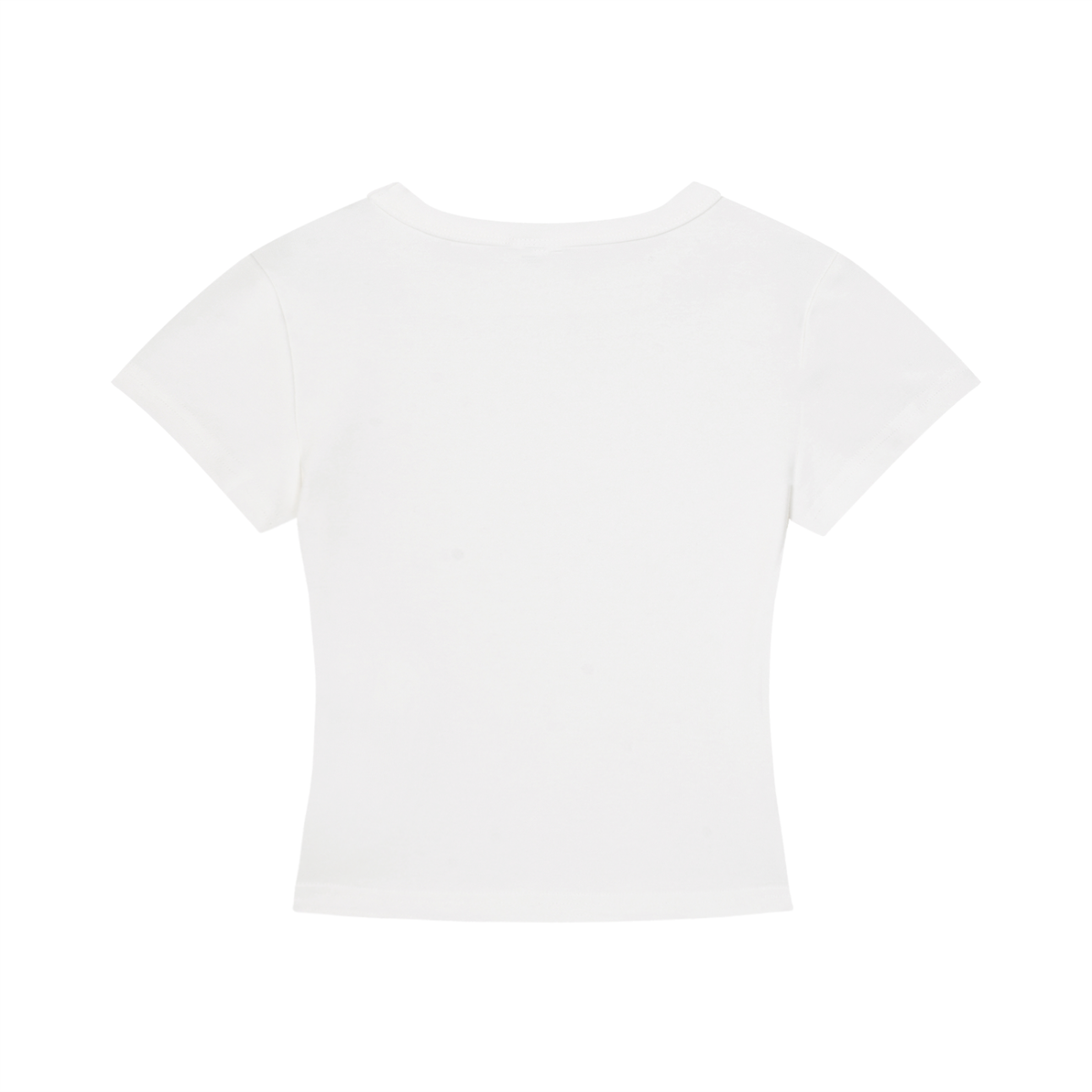 "WITH'N YOU" LOGO - BLACK - Women's Cropped T-Shirt