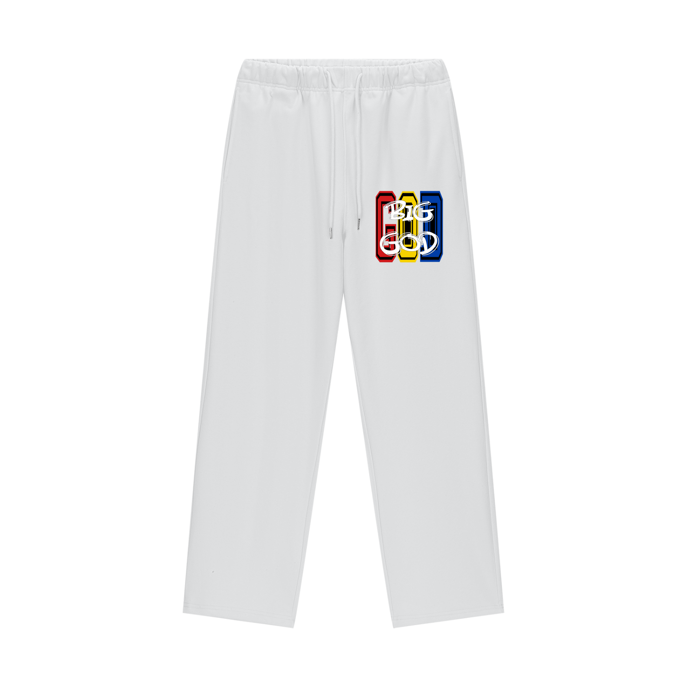 "BIG GOD" - COLORS 1 - Heavyweight Fleece Straight Leg Pants
