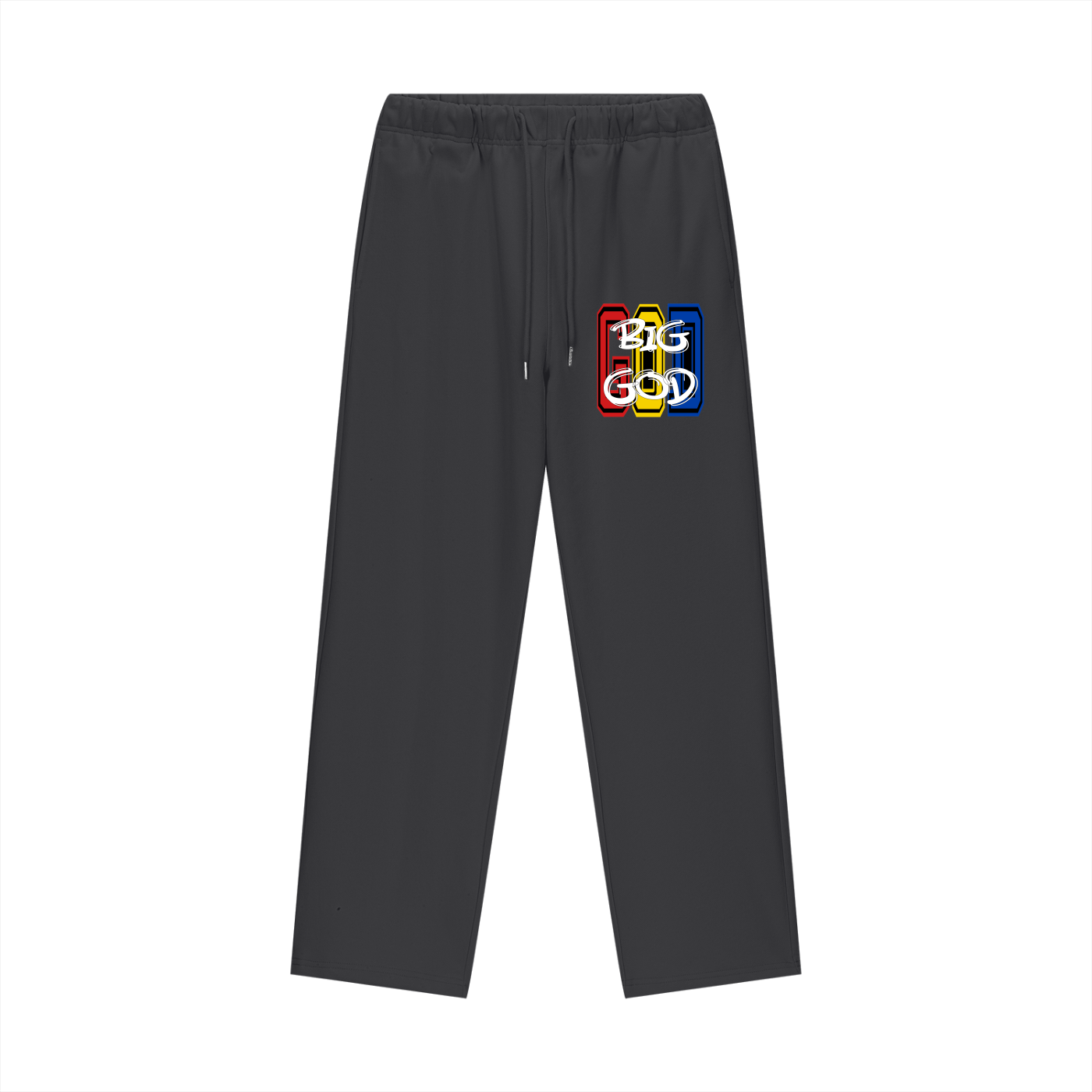 "BIG GOD" - COLORS 1 - Heavyweight Fleece Straight Leg Pants