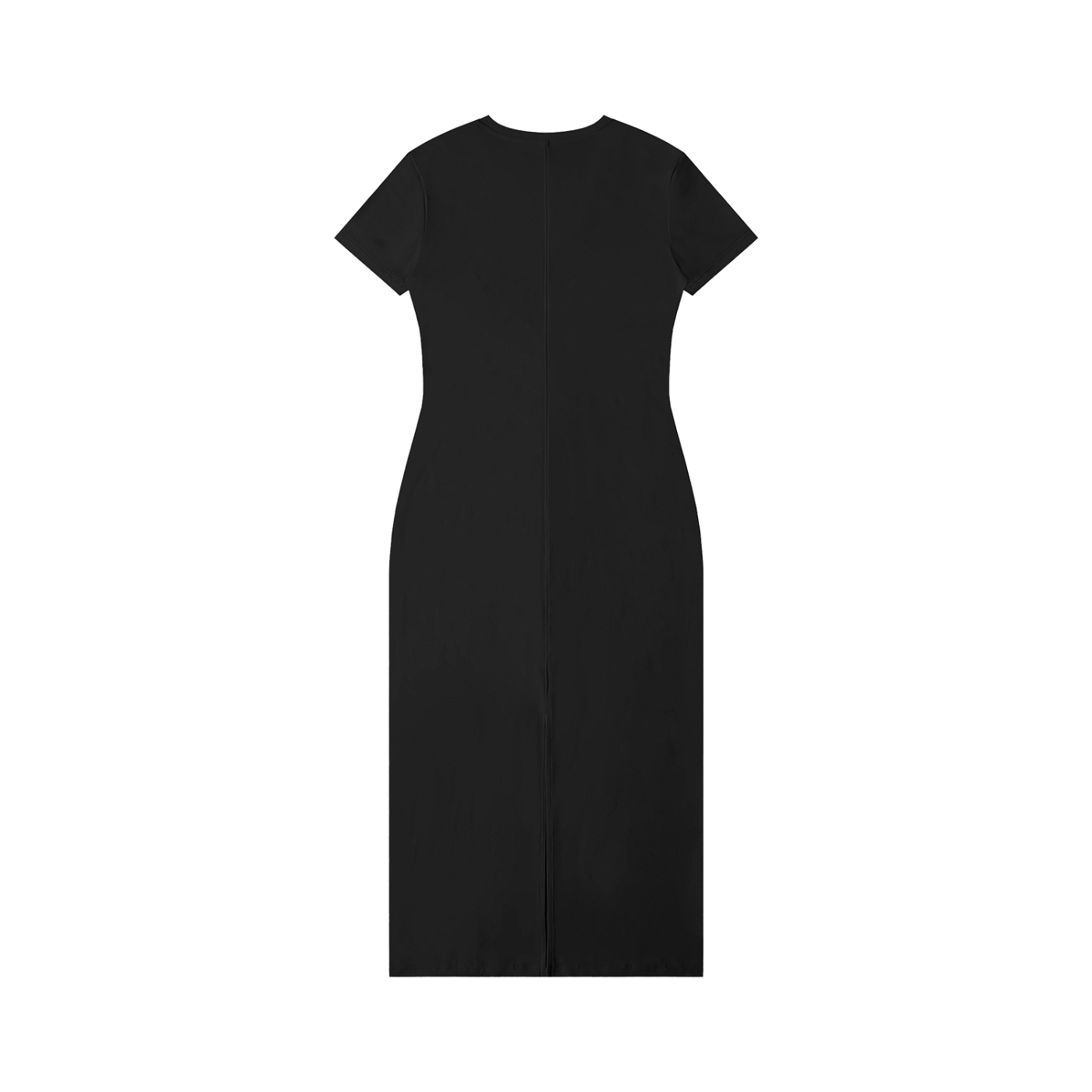 "WITH'N YOU" LOGO - WHITE - Women's V-Neck Short Sleeve Maxi Dress