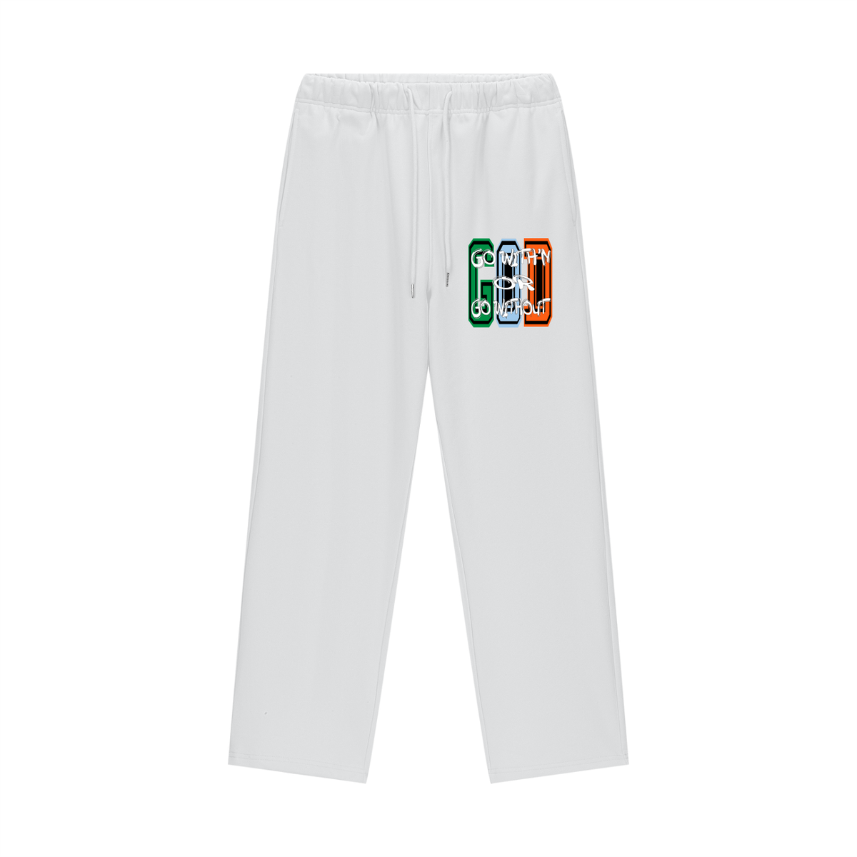 "GO WITH'N" - COLORS 2 - Heavyweight Fleece Straight Leg Pants