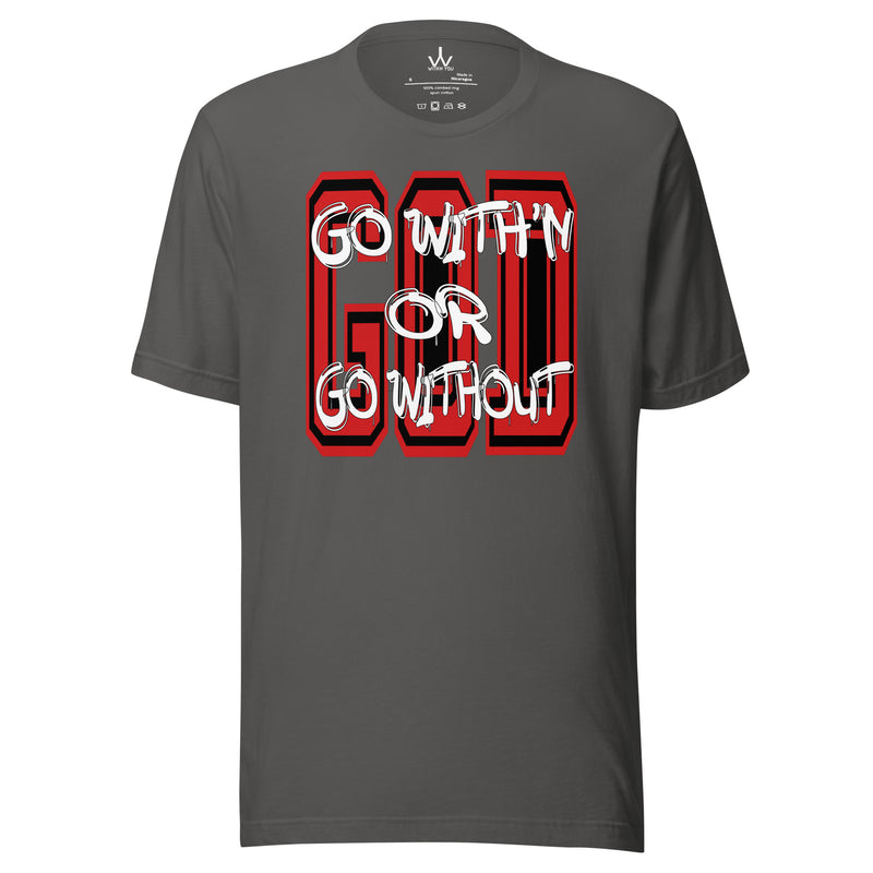 GO WITH'N - RED - Unisex t-shirt