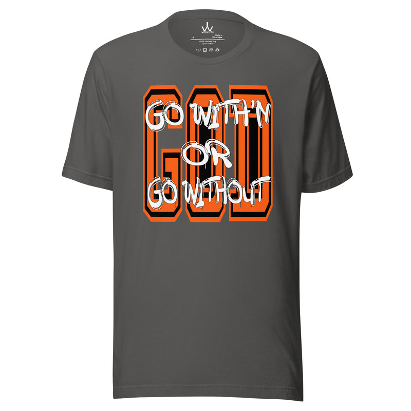 GO WITH'N - ORANGE - Unisex t-shirt