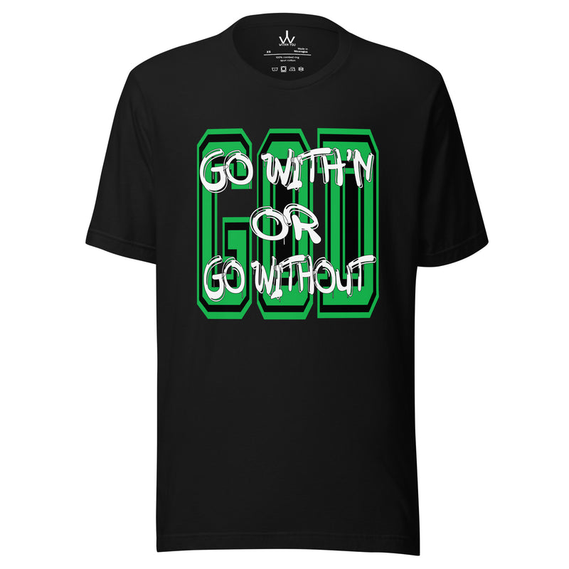 GO WITH'N - GREEN - Unisex t-shirt