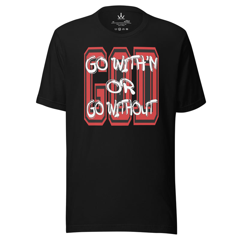 GO WITH'N - RED - Unisex t-shirt