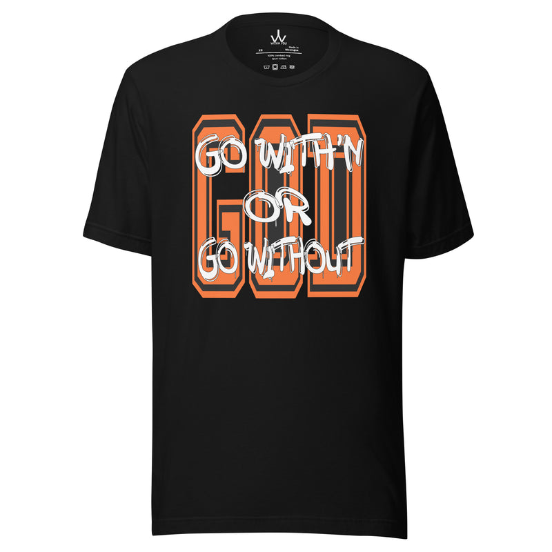 GO WITH'N - ORANGE - Unisex t-shirt