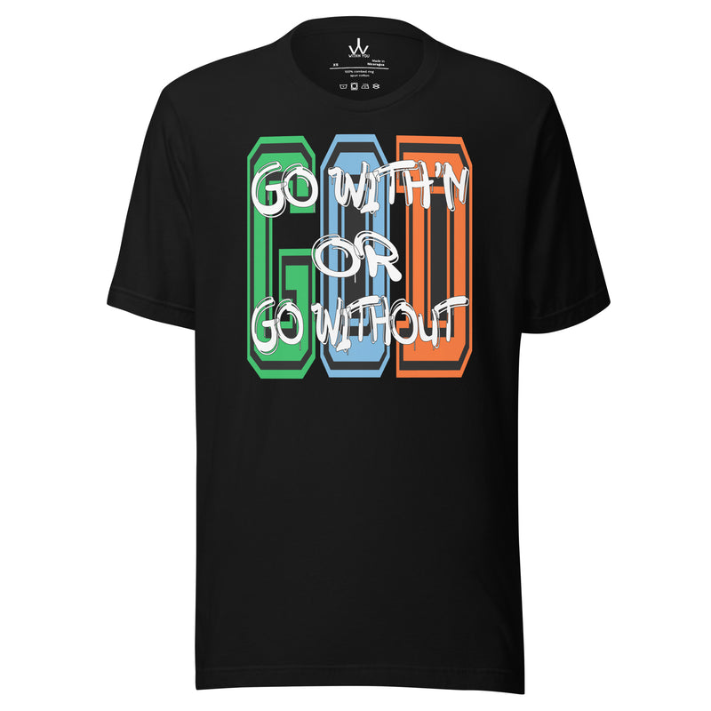 GO WITH'N - MULTI COLORS 2 - Unisex t-shirt