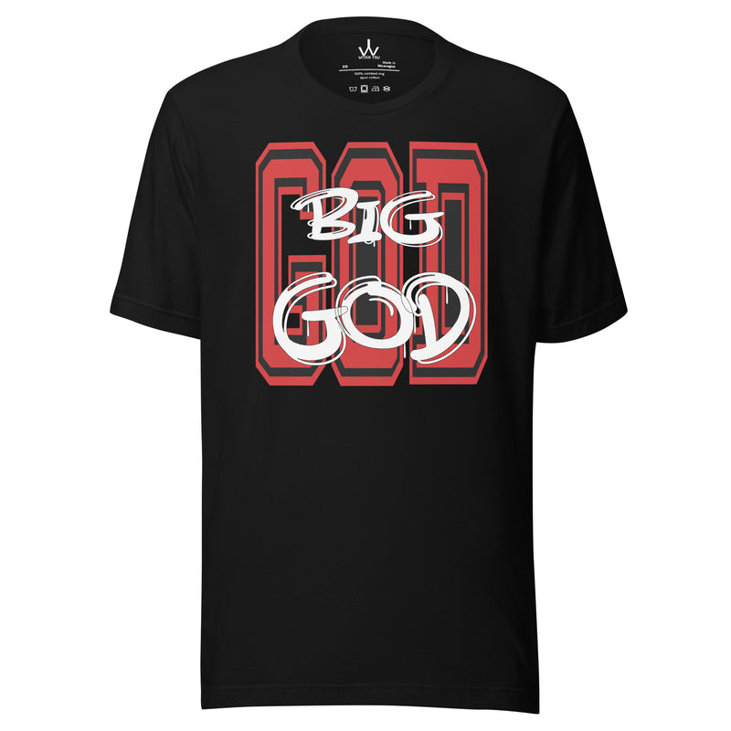 BIG GOD - RED - Unisex t-shirt