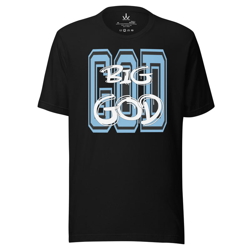 BIG GOD - Carolina Blue - Unisex t-shirt