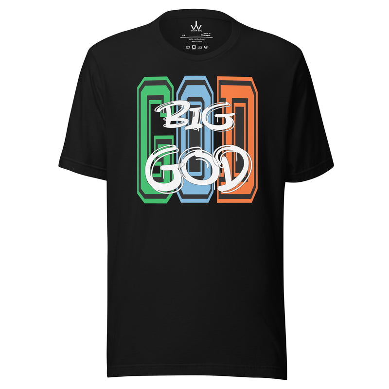 BIG GOD - COLORS 2 - Unisex t-shirt