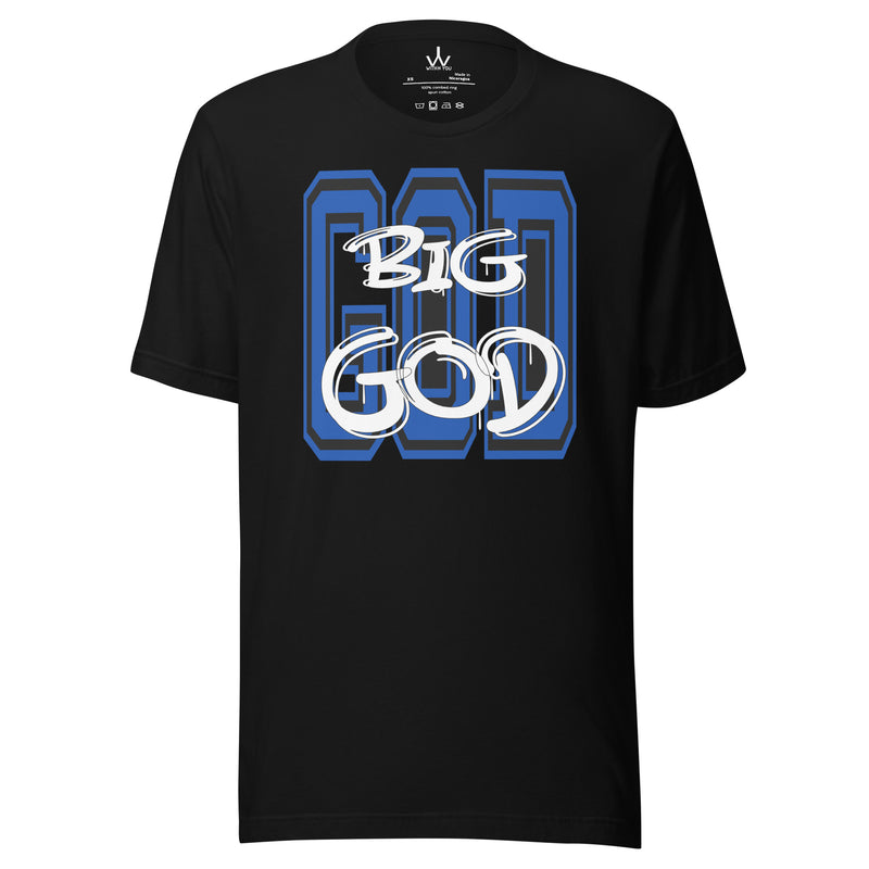 BIG GOD - BLUE - Unisex t-shirt