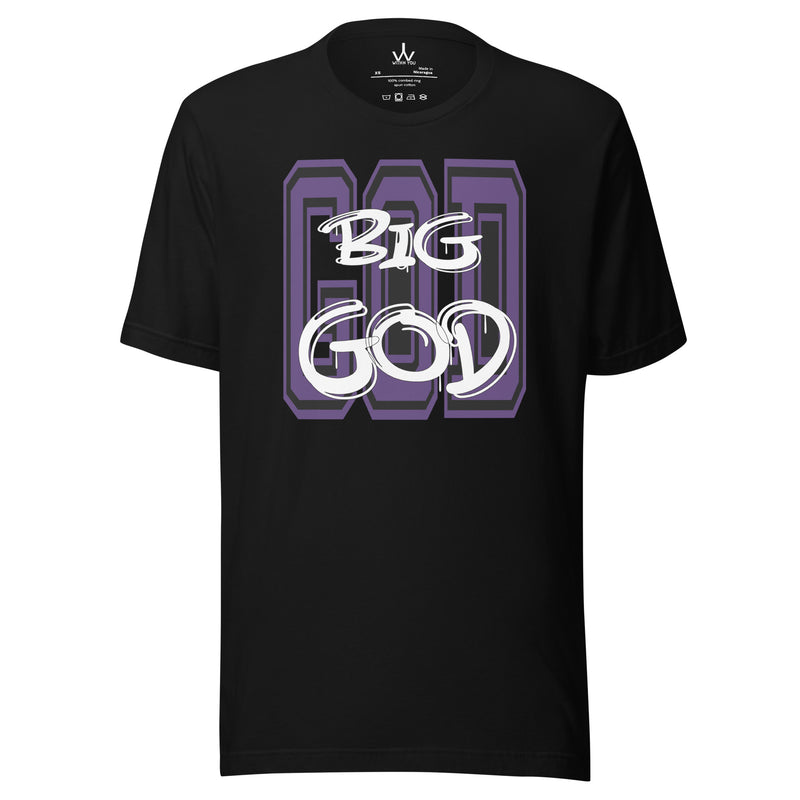 BIG GOD - PURPLE - Unisex t-shirt