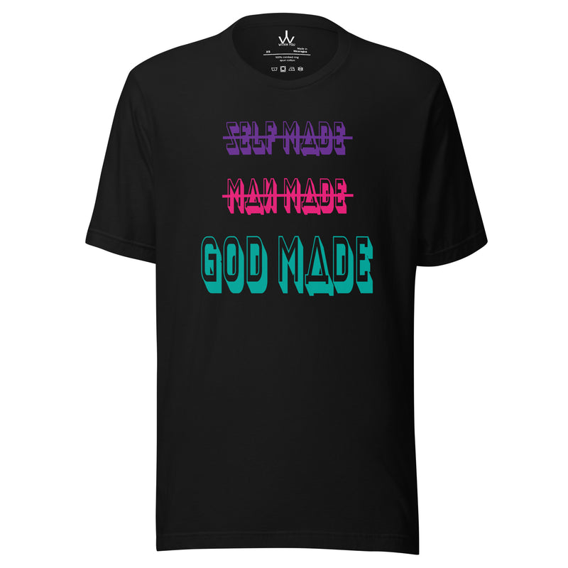 GOD MADE - COLORS 3 - Unisex t-shirt