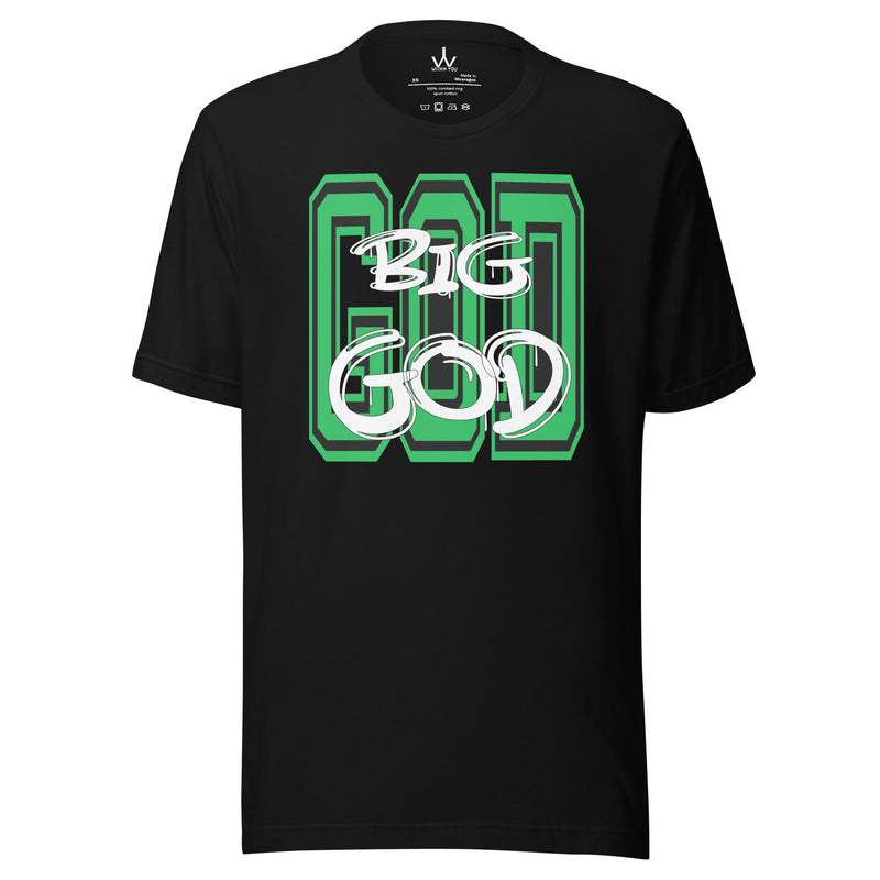 BIG GOD - GREEN - Unisex t-shirt