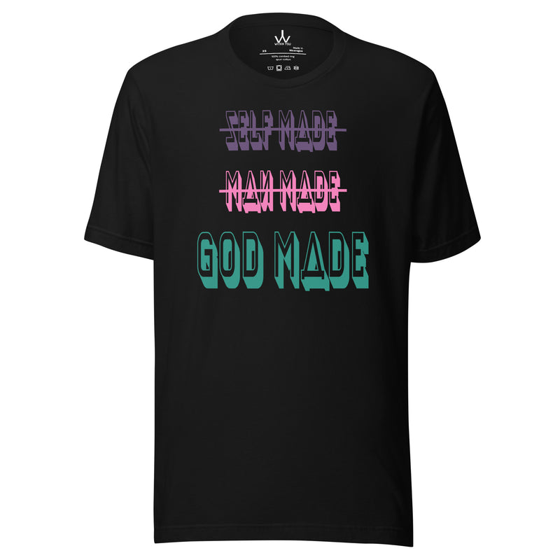 GOD MADE - COLORS 3 - Unisex t-shirt