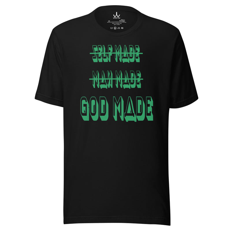 GOD MADE - Original Green - Unisex t-shirt