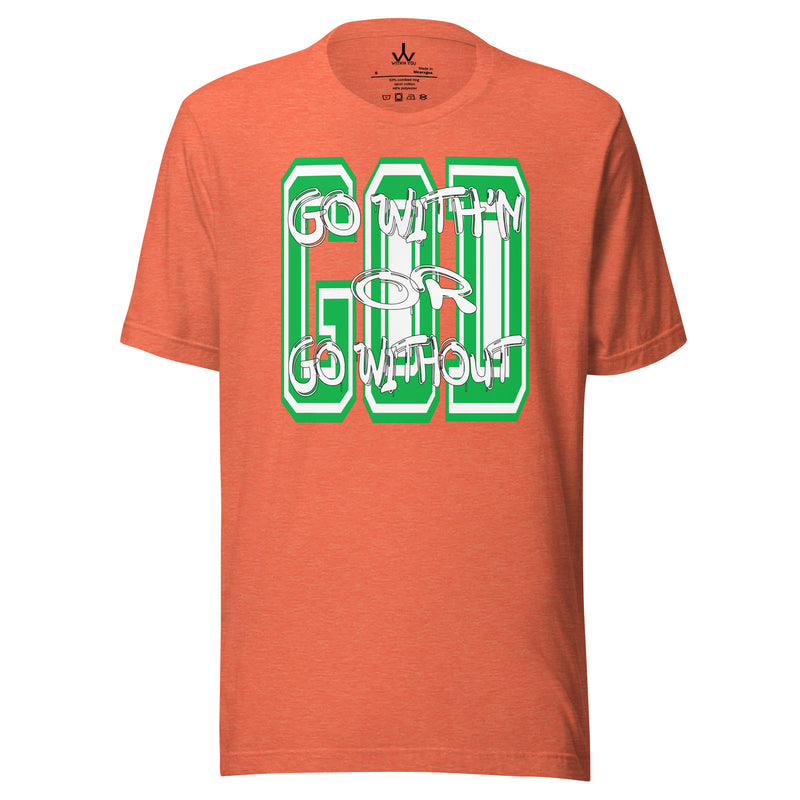 GO WITH'N - GREEN - Unisex t-shirt