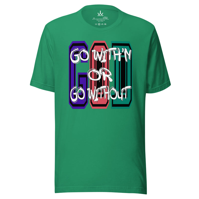 GO WITH'N - MULTI COLORS 1 - Unisex t-shirt