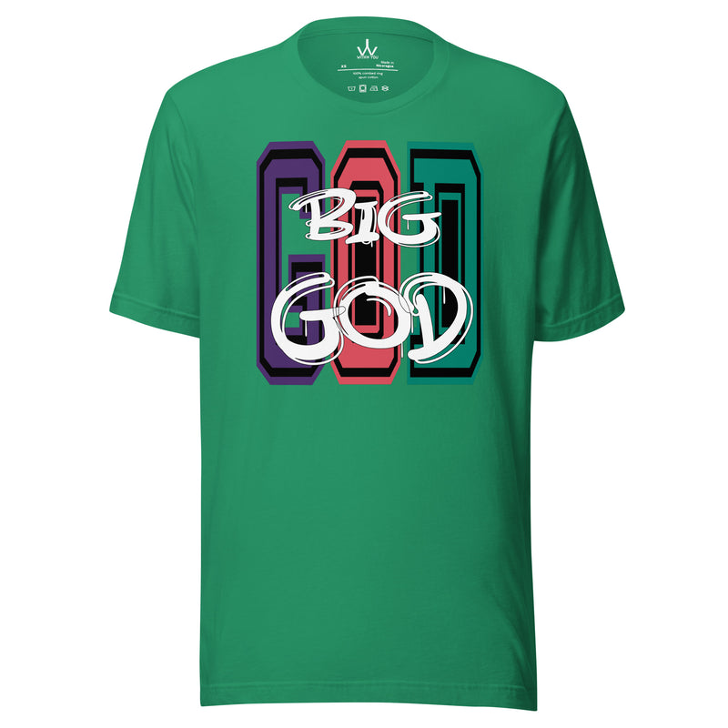 BIG GOD - COLORS 3 - Unisex t-shirt