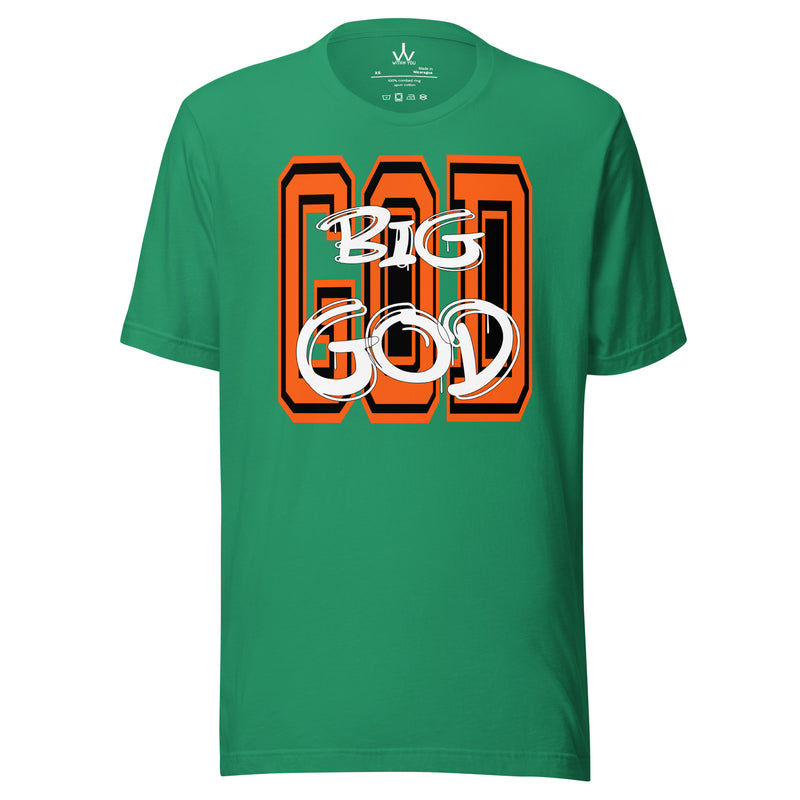 BIG GOD - ORANGE - Unisex t-shirt