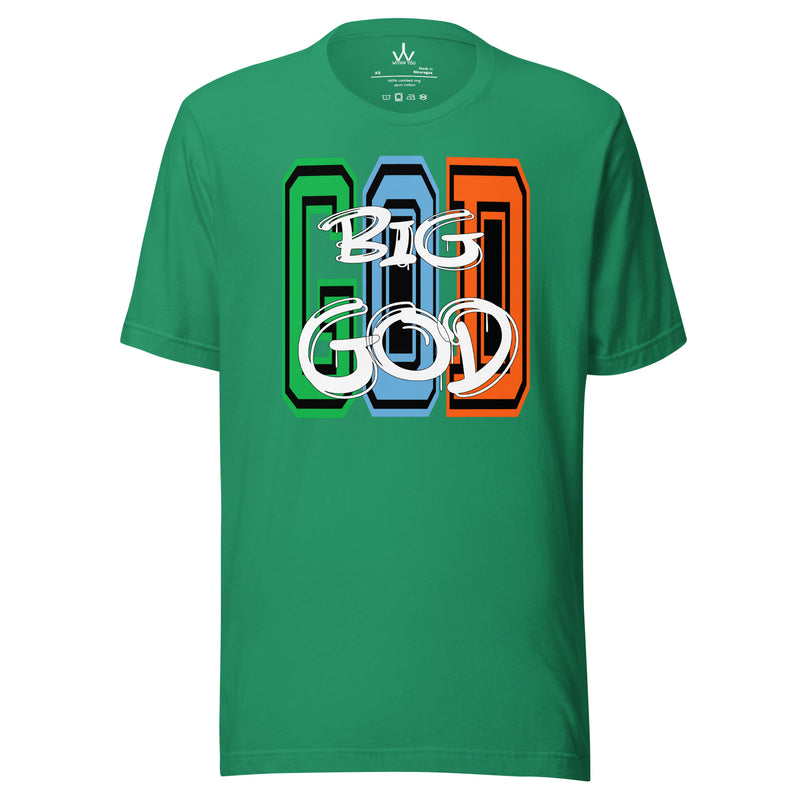 BIG GOD - COLORS 2 - Unisex t-shirt