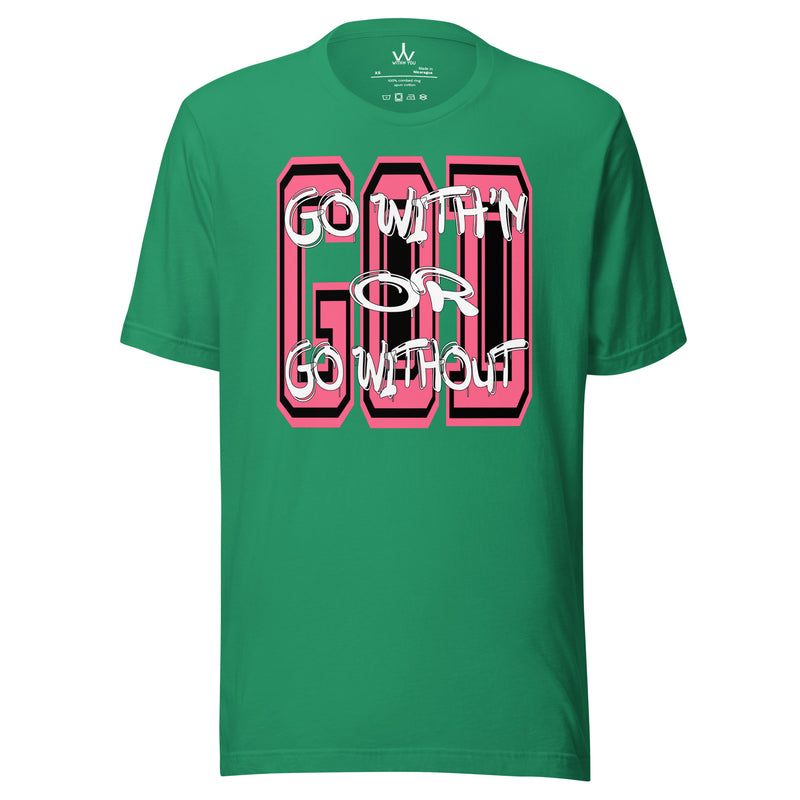 GO WITH'N - PINK - Unisex t-shirt