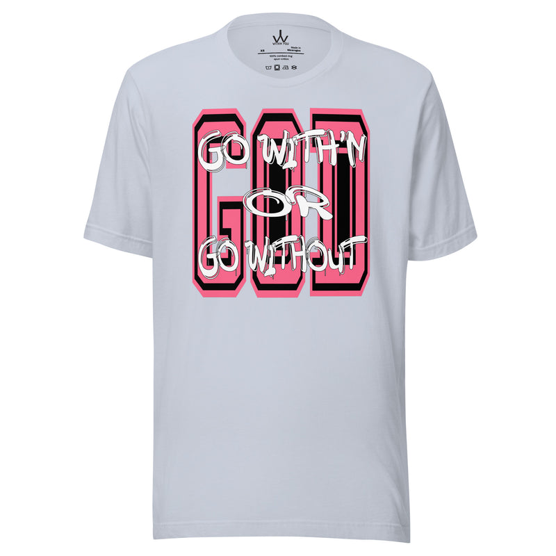 GO WITH'N - PINK - Unisex t-shirt