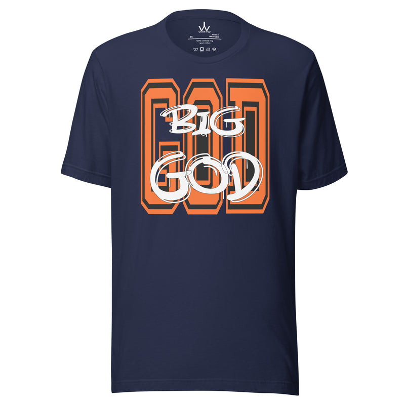 BIG GOD - ORANGE - Unisex t-shirt