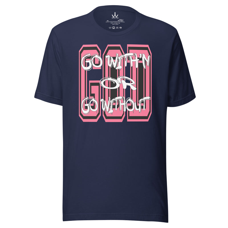 GO WITH'N - PINK - Unisex t-shirt