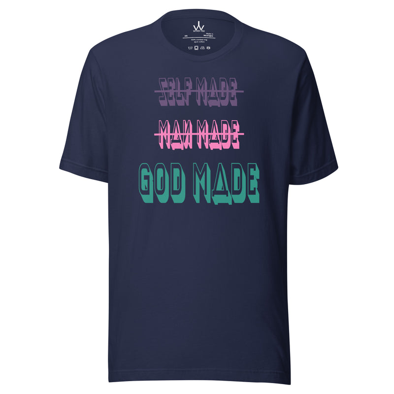 GOD MADE - COLORS 3 - Unisex t-shirt