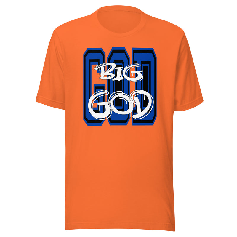 BIG GOD - BLUE -Unisex t-shirt