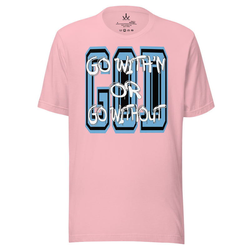 GO WITH'N - CAROLINA BLUE - Unisex t-shirt