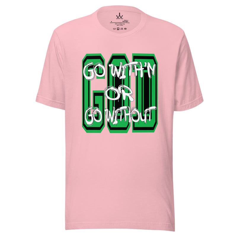 GO WITH'N - GREEN - Unisex t-shirt