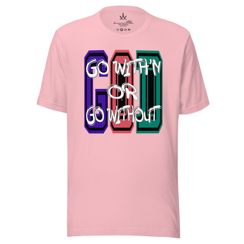 GO WITH'N - MULTI COLORS 1 - Unisex t-shirt