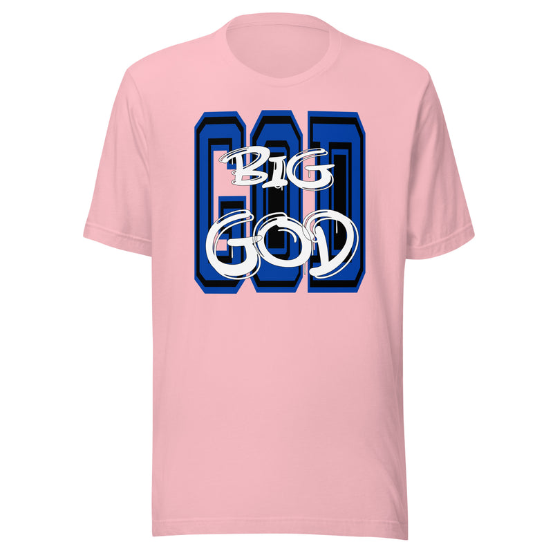 BIG GOD - BLUE -Unisex t-shirt