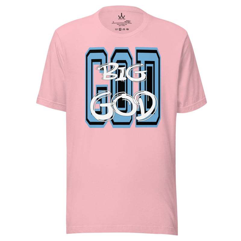 BIG GOD - Carolina Blue - Unisex t-shirt