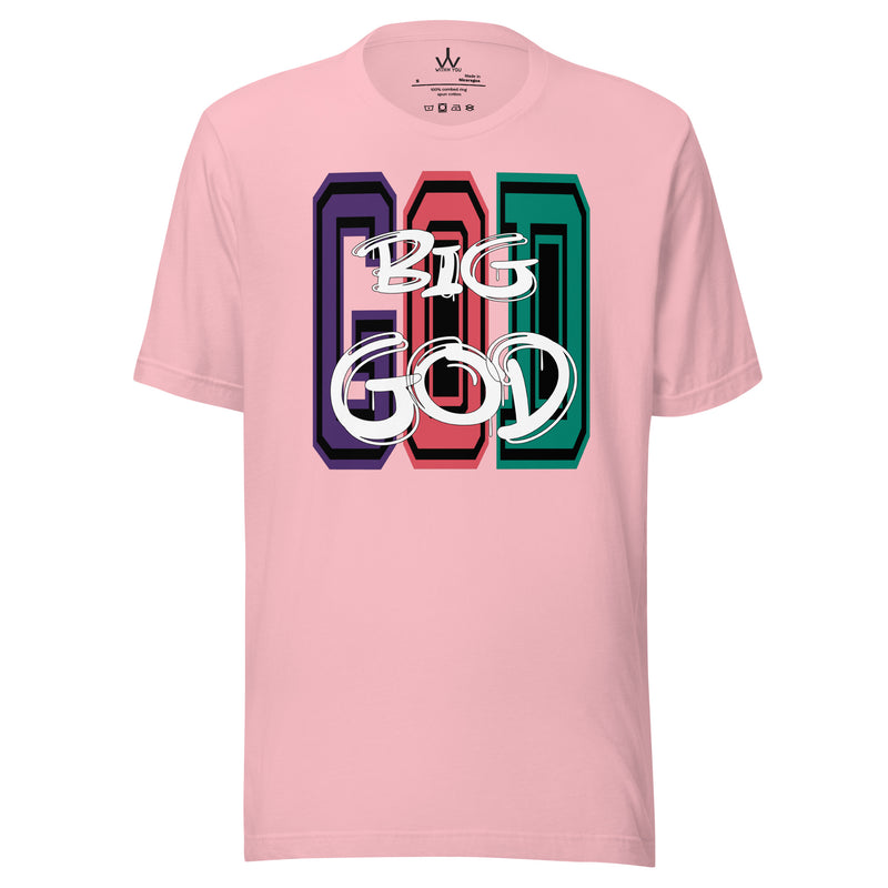 BIG GOD - COLORS 3 - Unisex t-shirt