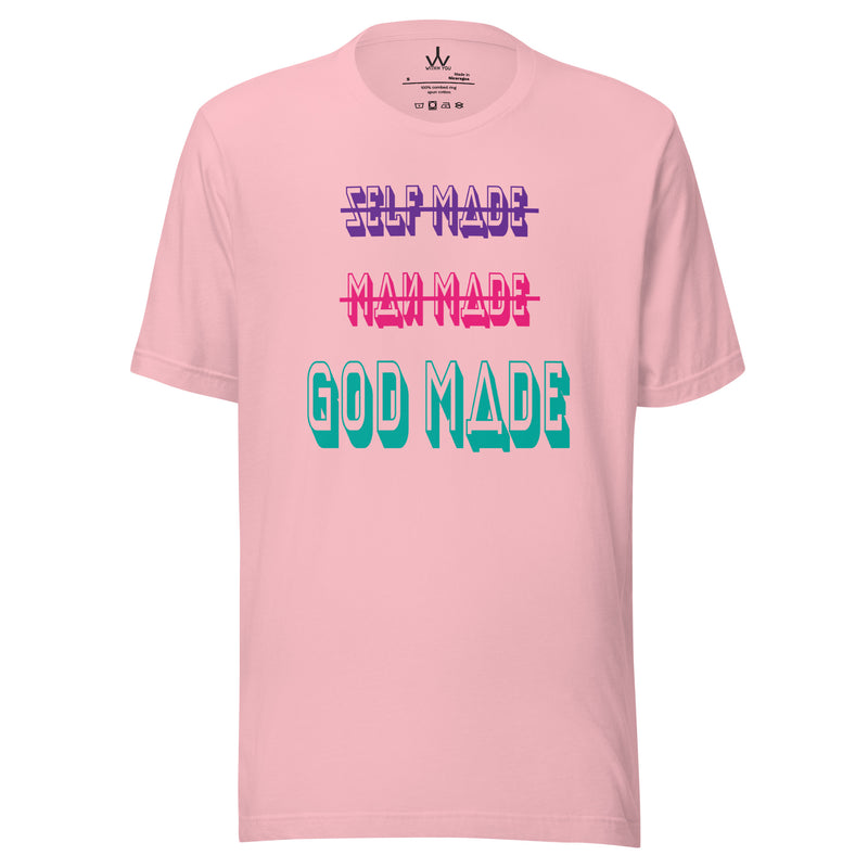 GOD MADE - COLORS 3 - Unisex t-shirt