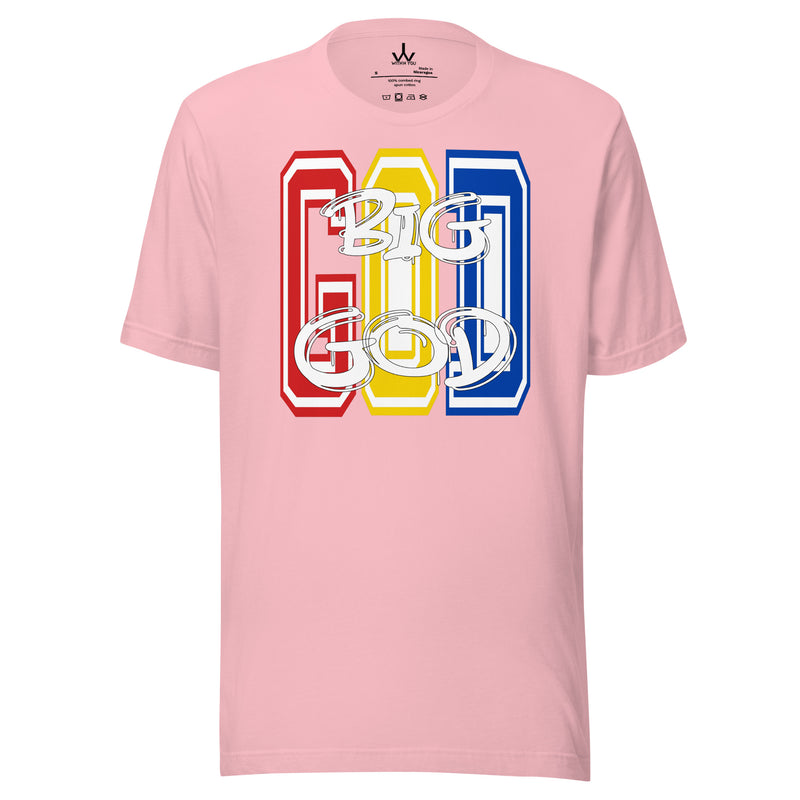 BIG GOD - COLORS 1 - Unisex t-shirt