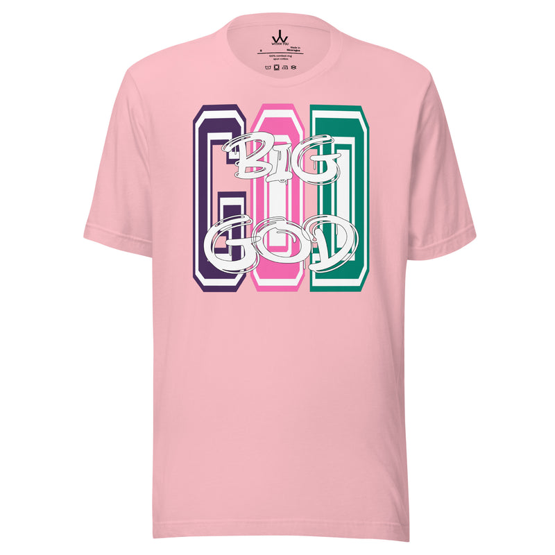 BIG GOD - COLORS 3 - Unisex t-shirt