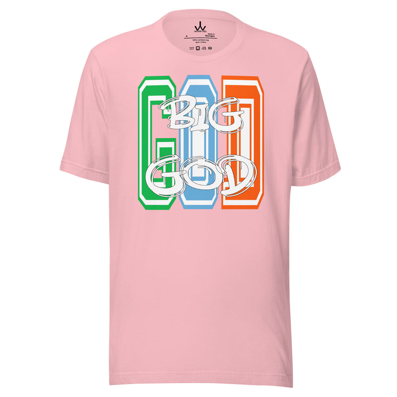 BIG GOD - COLORS 2 - Unisex t-shirt