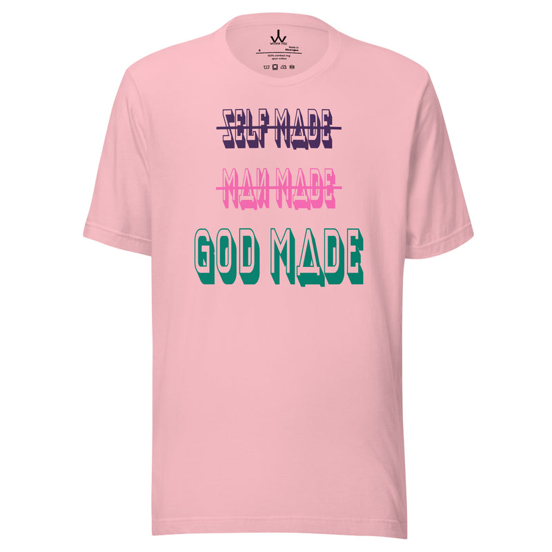 GOD MADE - COLORS 3 - Unisex t-shirt