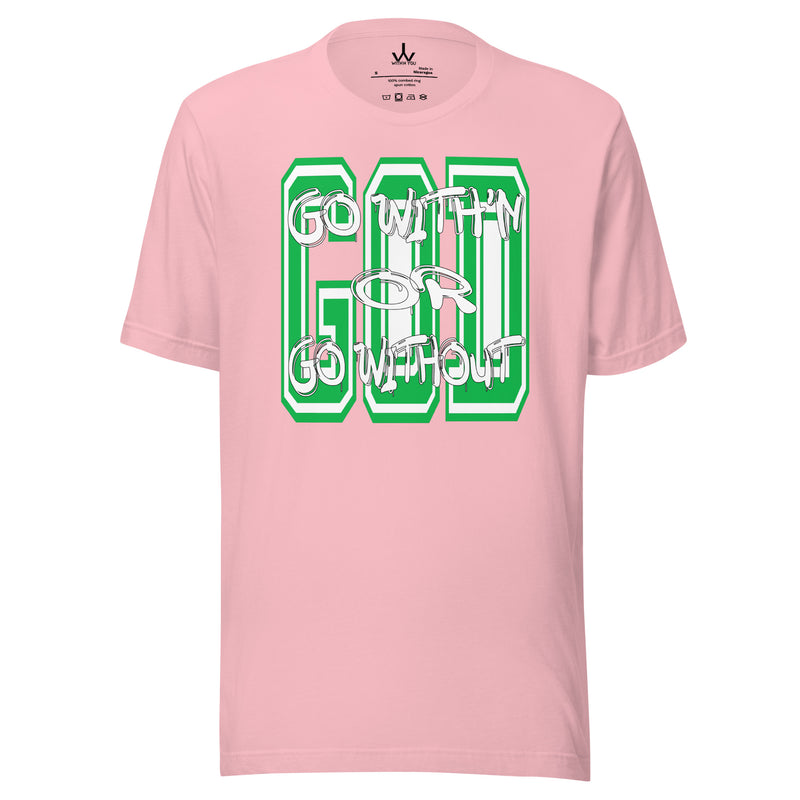 GO WITH'N - GREEN - Unisex t-shirt