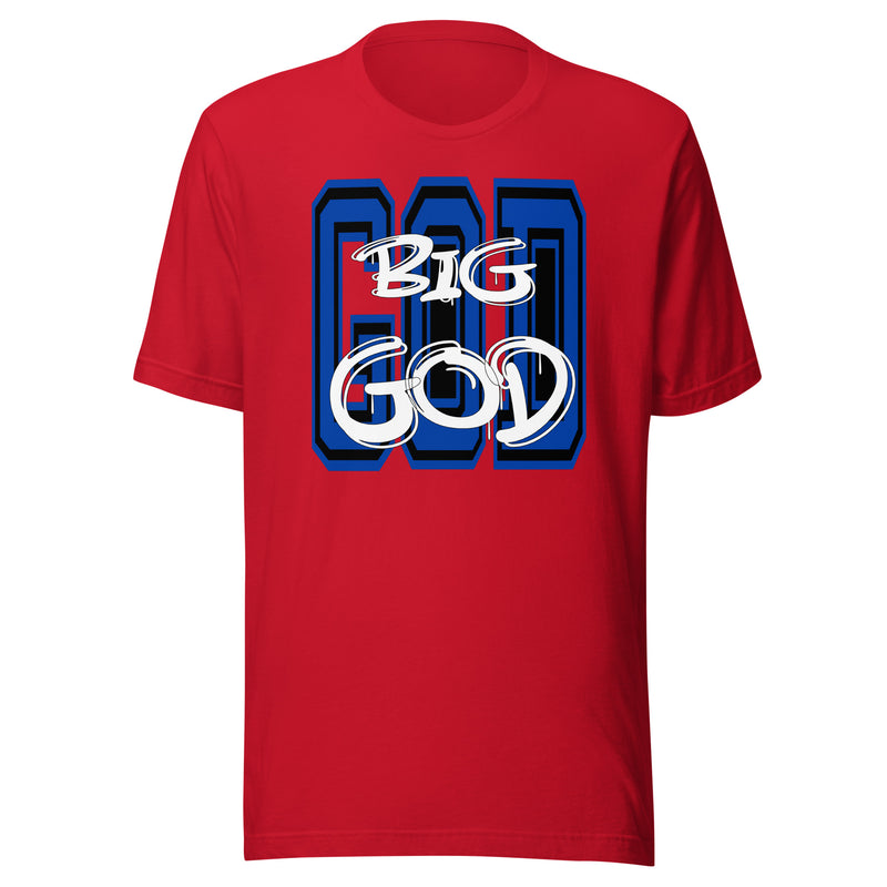 BIG GOD - BLUE -Unisex t-shirt